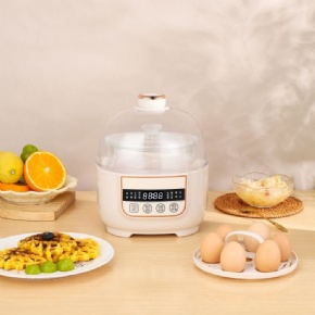 多功能迷你食品蒸锅，用于早餐，便携式电动电源家用鸡蛋煮锅炊具，工厂直销批发产品